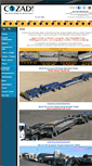 Mobile Screenshot of cozadtrailers.com